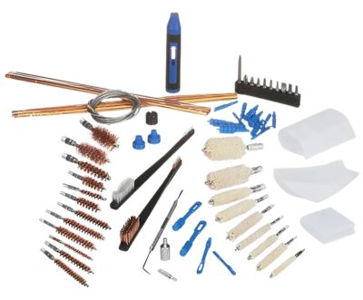 dac Super Deluxe Universal Gun Cleaning Kit, Multi-Caliber, Silver, 62 pc.