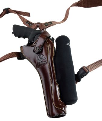Galco Kodiak Hunter Chest Holster for S&W X Frame 8.375 in., Right Hand, Havana Brown, Leather