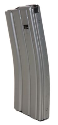 DuraMag Speed 30 Round 223 Rem/300 Blackout/5.56x45mm NATO Magazine for AR-15, Gray w/ Black Follower, Detachable