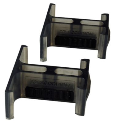 CZ Magazine Coupler for CZ Scorpion Magazines, 30 Round Capacity, Smoke, Plastic