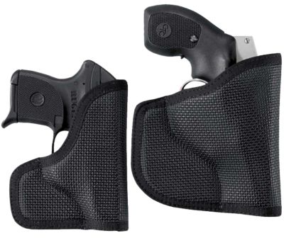 Desantis Gunhide Nemesis Pocket Holster for Glock 43, Ambidextrous, Black, Rubberized Fabric