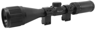BSA 3-9x 40mm AO Outlook Air Rifle Scope, AO 1 in. Tube, Mil-Dot Reticle, Matte Black