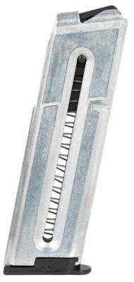 GSG German Sports Guns 10 Round 22 LR Magazine for GSG 1911, Silver, Detachable