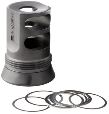 Banish (Silencer Central) Banish 30 Gold Muzzle Brake, 5/8 in. x 24 Thread