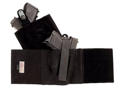 Galco Cop Ankle Band for Sig P238, Ruger LCP, Diamondback DB, Right Hand, Black, Neoprene/Fleece Velcro, Extra Small
