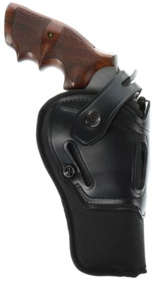 Galco Switchback OWB Holster for Ruger Super Wrangler, Ambidextrous, Black