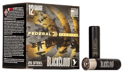 Federal 12-Gauge Black Cloud FS BB-Shot Shotgun Shells, 3.5 in., 1-1/2 oz., 25 Rounds