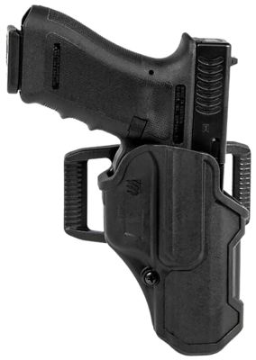 Blackhawk T-Series L2C Non-Light Bearing OWB Holster for Colt 1911 with or without Rail, Right Hand, Black, Polymer