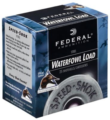 Federal 16-Gauge Speed-Shok Steel 4-Shot Shotgun Shells, 2.75 in., 15/16 oz., 25 Rounds