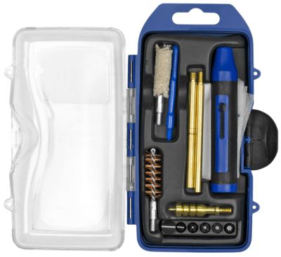 dac GunMaster Cleaning Kit for .40 Cal/10mm Pistols, Black/Blue, 14 pc.