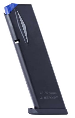 CZ 10 Round 9mm Luger Magazine for CZ 75, Blued, Steel