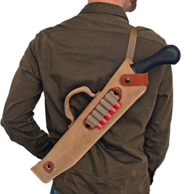 Desantis Gunhide 14 in. Shotgun Kurz Leather Scabbard, Natural, A88NJG2Z0