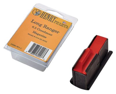 Henry 4 Round 6.5 Creedmoor Magazine for Henry Long Ranger, Blued, Steel