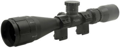BSA 4-12x 40mm AO Sweet 22 Rifle Scope, AO 1 in. Tube, 30/30 Duplex Reticle, Matte Black
