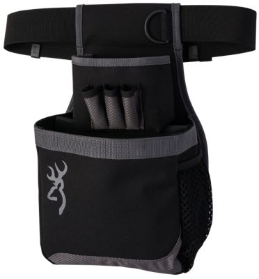 Browning Flash Shell Pouch, 1 box, Belt Mount, Adjustable, Gray, Nylon ...