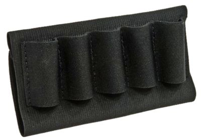 Blackhawk Buttstock Shell Holder, 5rd, Black, Nylon