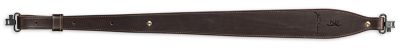 Browning John M Browning Signature Leather/Suede Adjustable Rifle Sling, Dark Brown