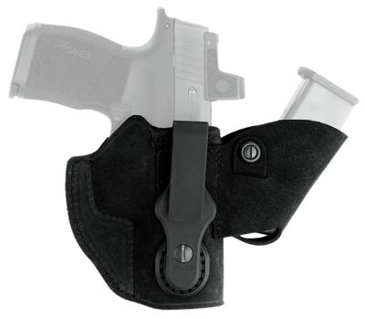 Galco Walkabout 3.0 Strongside/Crossdraw IWB Holster for Glock 48, Ambidextrous, Black, Steerhide