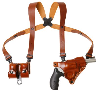 Galco Miami Classic II Shoulder Holster for Colt King Cobra, Right Hand, Tan, Steerhide