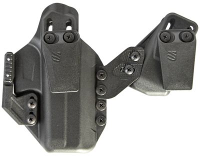 Blackhawk Stache IWB Holster for Glock 43/ 43x/Springfield Hellcat, Ambidextrous, Black, Polymer, Size 68
