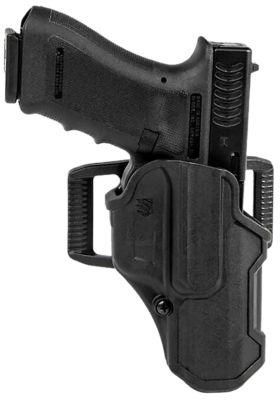 Blackhawk T-Series L2C Light Bearing OWB Holster for Sig P320/M17/M18, Right Hand, Black, Polymer
