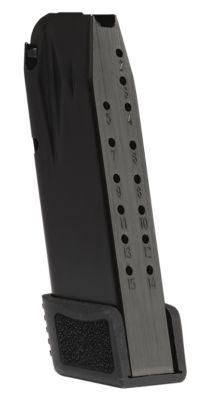 Canik 15 Round 9mm Luger Magazine for Canik TP9 Elite SC, Black, Metal