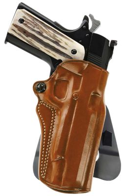 Galco Speed Master 2.0 OWB Holster for Kimber/Springfield 1911 4 in., Colt/SW1911SC/Para USA, 4 1/4 in., Right Hand, Leather