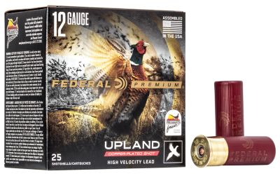 Federal 12-Gauge Premium Wing-Shok Pheasant Forever High Velocity 4-Shot Shotgun Shells, 2.75 in., 1-1/4 oz., 250 Rounds