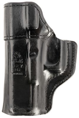 Desantis Gunhide Inside Heat IWB Holster for Glock 19/19 Gen 5/19X/23/32/45, Right Hand, Black, Leather