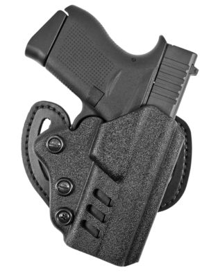 Desantis Gunhide Facilitator OWB Holster for Glock 19/23, Right Hand, Black, Kydex
