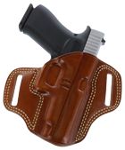 Galco Combat Master OWB Holster for 1911 5 in. Barrel, Right Hand, Tan, Leather