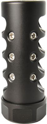American Precision Arms Gen 4 Little Bastard Self Timing Brake, 6.5mm, 5/8 in. x 24 Thread, 2.70 in. OAL, 1 in.D, Nitride