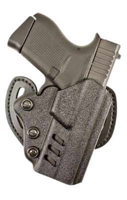 Desantis Gunhide Facilitator OWB Holster for Glock 17/17 Gen5/22/31/47, Right Hand, Black, Kydex