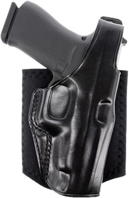 Galco Ankle Glove Holster for Glock 43, Right Hand, Black, Neoprene