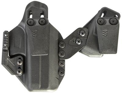 Blackhawk Stache Premium IWB Holster for Glock 17/22/31, Ambidextrous, Black, Polymer, Size 00