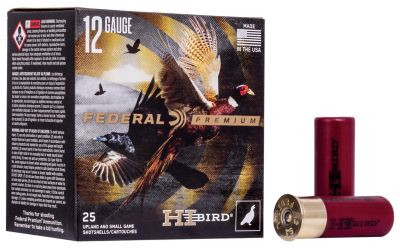 Federal 12-Gauge Premium Hi-Bird 6-Shot Shotgun Shells, 2.75 in., 1-1/4 oz., 25 Rounds