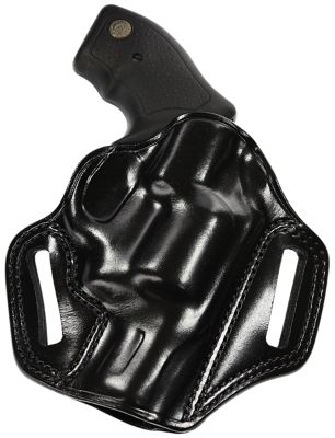 Galco Combat Master OWB Holster for Browning Hi-Power/Springfield SA-35/Girsan MC P35/Match, Right Hand, Black, Leather
