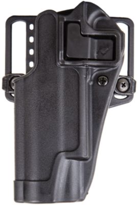Blackhawk Serpa CQC OWB Holster for 1911 Government & Clones, Left Hand, Matte Black, Polymer, Size 03
