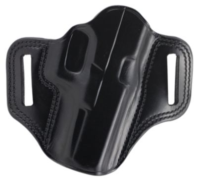 Galco Combat Master OWB Holster for Glock 20/21/37, Right Hand, Black, Leather