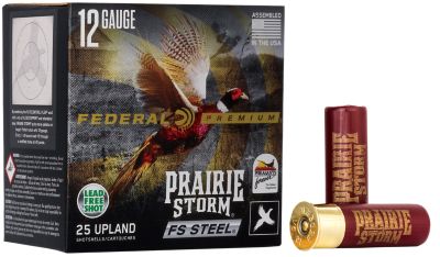Federal 12-Gauge Premium Prairie Storm 4-Shot Shotgun Shells, 3 in., 1-1/8 oz., 25 Rounds