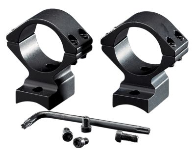 Browning BAR & BLR Integrated Scope Mount/Ring Combo for Browning BAR/BLR, 1 in. Tube, Medium, 0 MOA, Matte Black, Aluminum