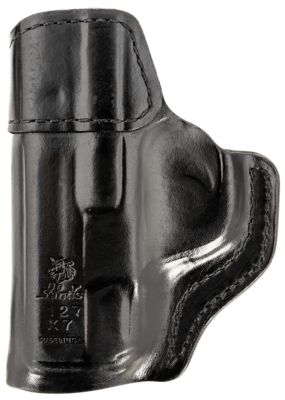 Desantis Gunhide Inside Heat IWB Holster for S&W M&P Shield 9/40, Right Hand, Black, Leather