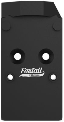 Foxtail Precision Rear Sight Dovetail Optic Adapter for CZ Shadow for CZ Shadow, Black Anodized, 7075 Aluminum