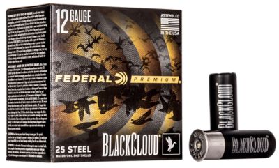 Federal 12-Gauge Black Cloud FS 3-Shot Shotgun Shells, 2.75 in., 1-1/8 oz., 25 Rounds