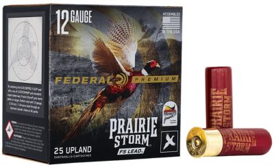 Federal 12-Gauge Premium Prairie Storm FS 4-Shot Shotgun Shells, 3 in., 1-5/8 oz., 25 Rounds