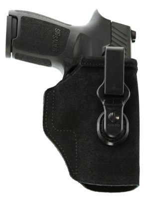Galco Tuck-N-Go 2.0 IWB Holster for S&W M&P Shield, S&W M&P Shield Plus, S&W M&P Shield 2.0, Right Hand, Black, Leather