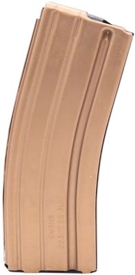 DuraMag Speed 30 Round 223 Rem/300 Blackout/5.56x45mm NATO Magazine for AR-15, Bronze w/ Black Follower, Detachable