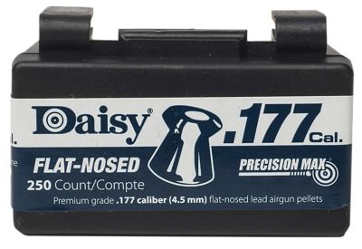 Daisy PrecisionMax Premium .177 Lead Flat Nose Pellets, 250 ct.