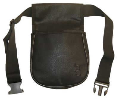 Bob Allen Classic Divided Shell Pouch, 50+1, Belt Mount, 26-50 in. Belt, Leather