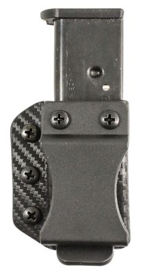 Desantis Gunhide Persuader Mag Pouch, Double Stack IWB/OWB, Belt Clip, Ambidextrous, Black, Kydex